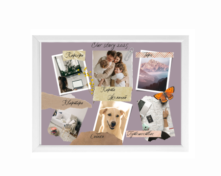 Familie - Tablou Personalizat "Our Story"