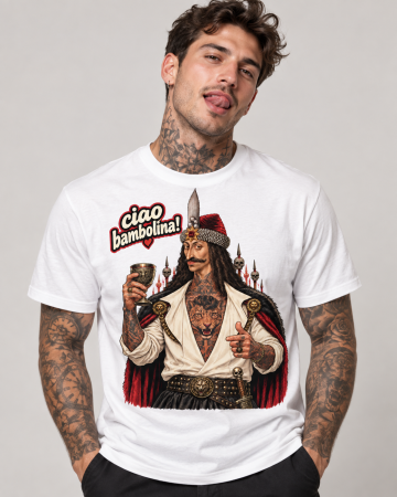 Gym - Tricou bărbați „Țepeș Jaguarizat” – Ciao Bambolina
