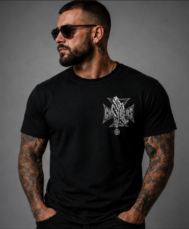 Skull & Bones - Tricou Biker Choppers Prayer - Made in PTM