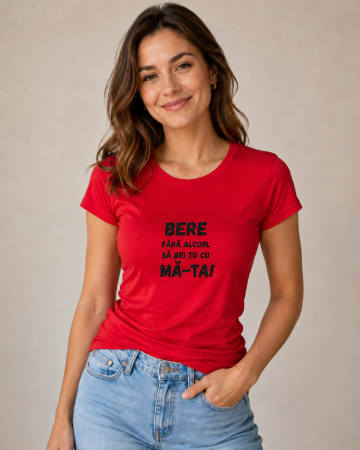 Ultimele bucăți - Tricou Dama Bere fara alcool