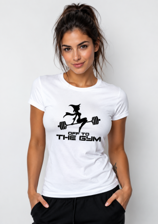 Gym - Tricou Damă Gym Witch – Off to the Gym | MadeInPTM