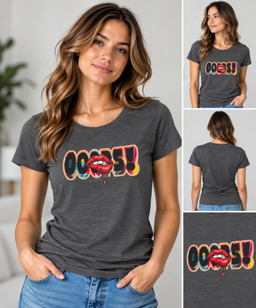 Ultimele bucăți - Tricou Dama OOOPS!