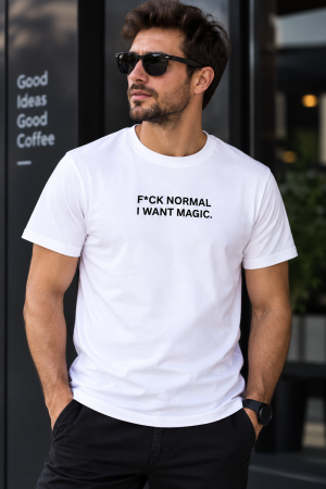Îmbrăcăminte - Tricou " F*ck Normal"