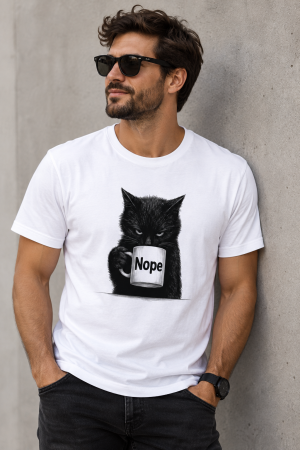 Îmbrăcăminte - Tricou Funny Bărbați - Nope