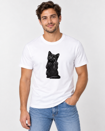 Îmbrăcăminte - Tricou Funny Bărbați - Pisica