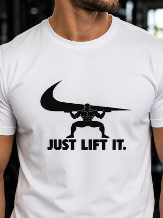 Tricouri - Tricou Gym Barbati Just Lift It