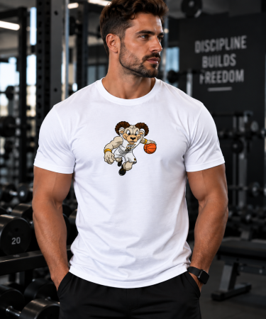 Îmbrăcăminte - Tricou Gym Barbati Ram Basketball - Made in PTM