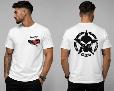 Tricouri - Tricou Moto Live Without Limits - Made in PTM