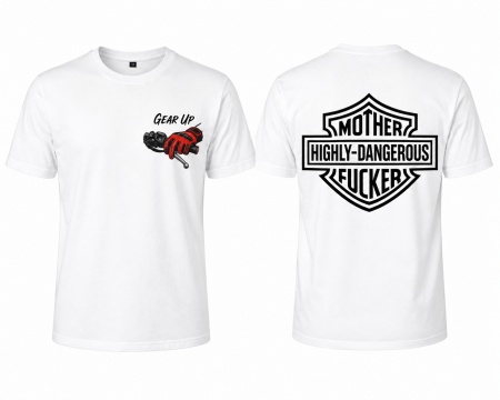 Tricouri - Tricou Moto Mother Highly Dangerous - Made in PTM