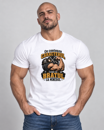 Best Deals - Tricou sport bărbați „Minerul” – material tehnic, uscare rapidă