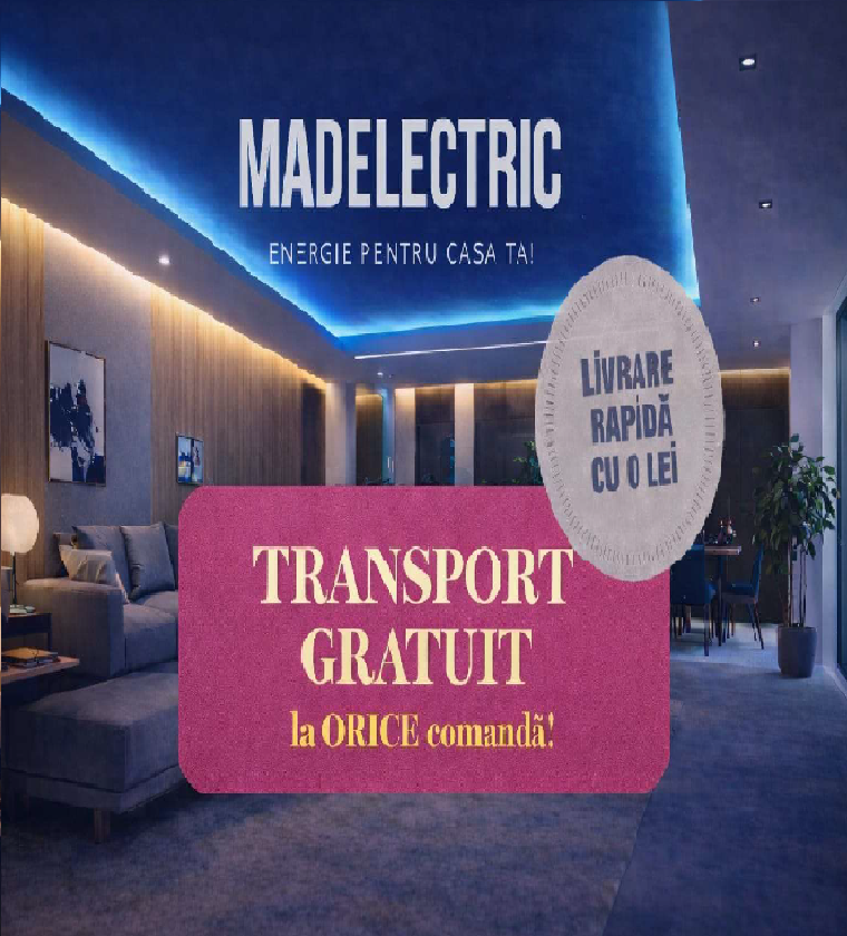 Transport Gratuit la orice comanda