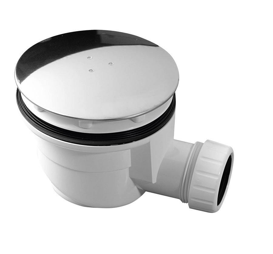 Produse temporar indisponibile - Sapho Sifon pentru cădiță de duș, 90 mm, ABS, cromat