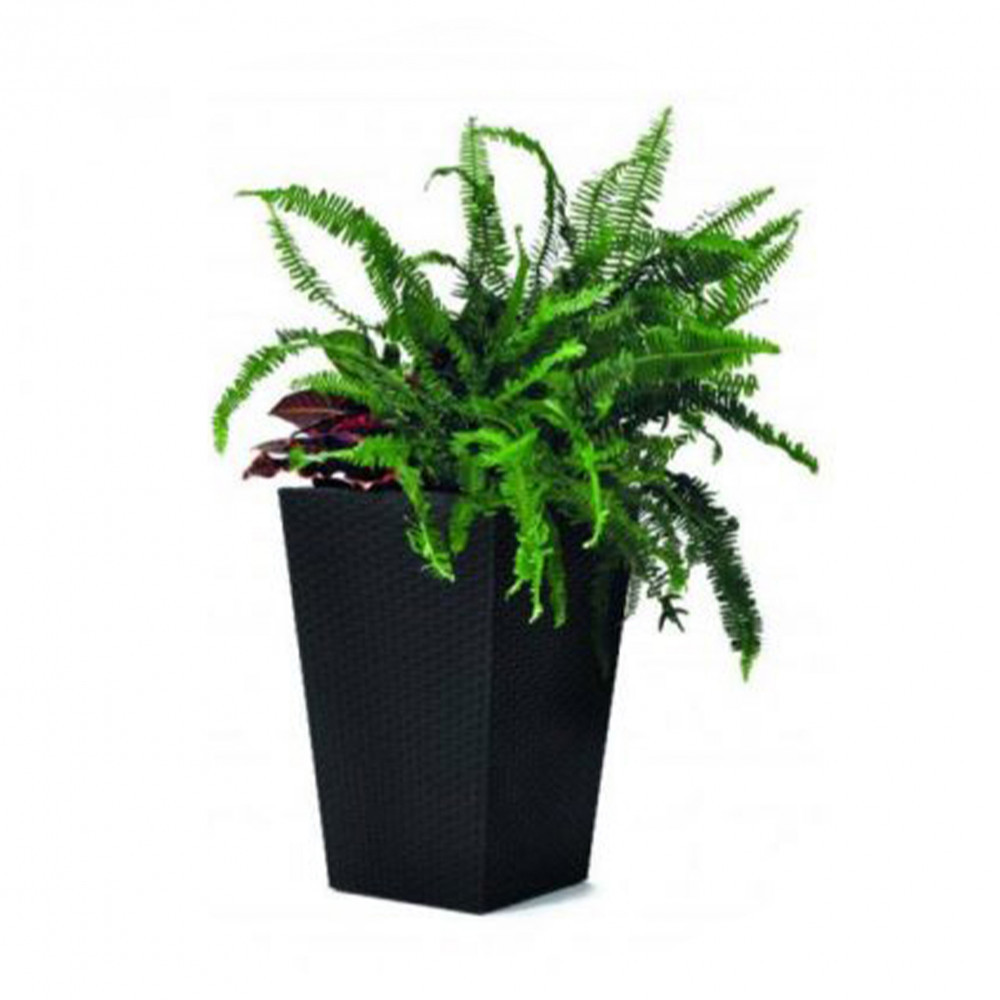 Ghiveci de flori, jardiniere - Curver Ghiveci de flori din ratan S