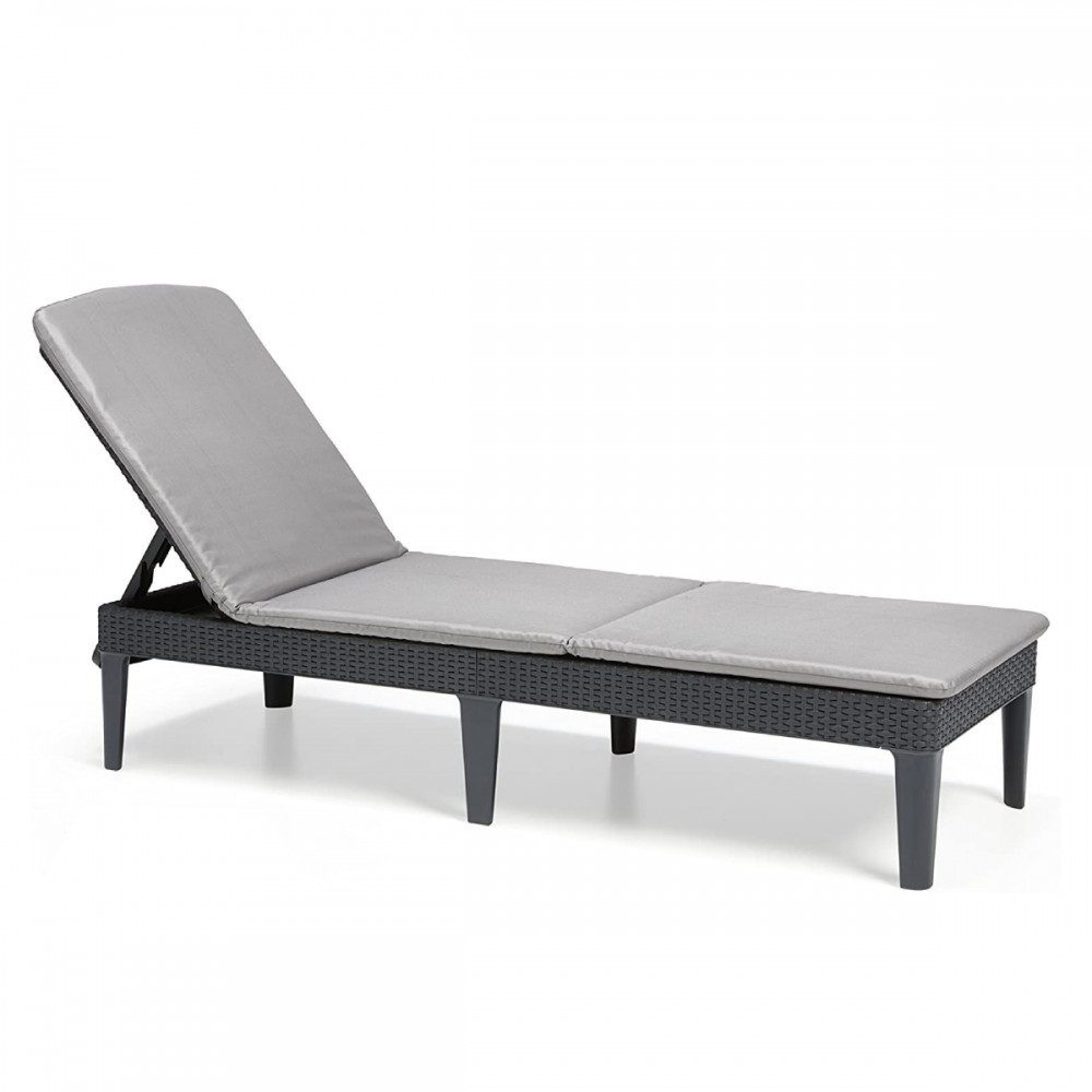 Șezlong - Curver Șezlong de grădină Jaipur cu pernă