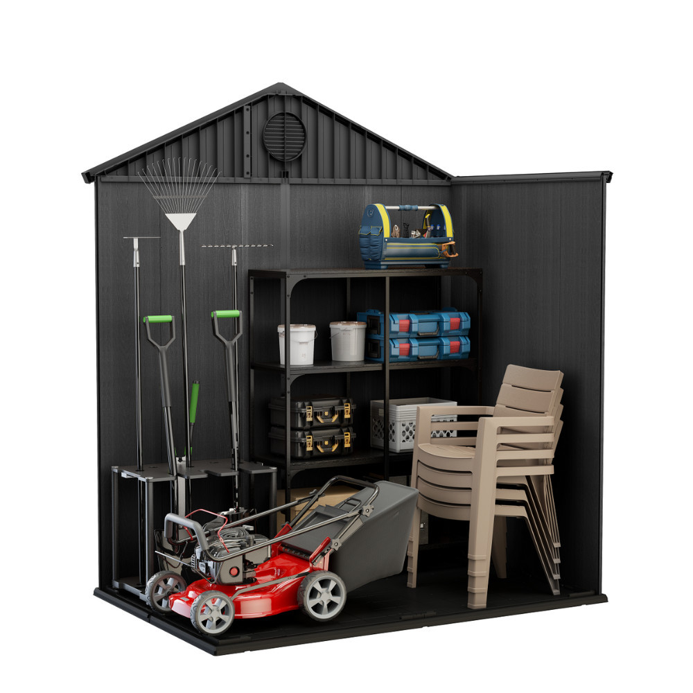 Curver Căsuță de grădină din plastic Darwin 6x4 [7]