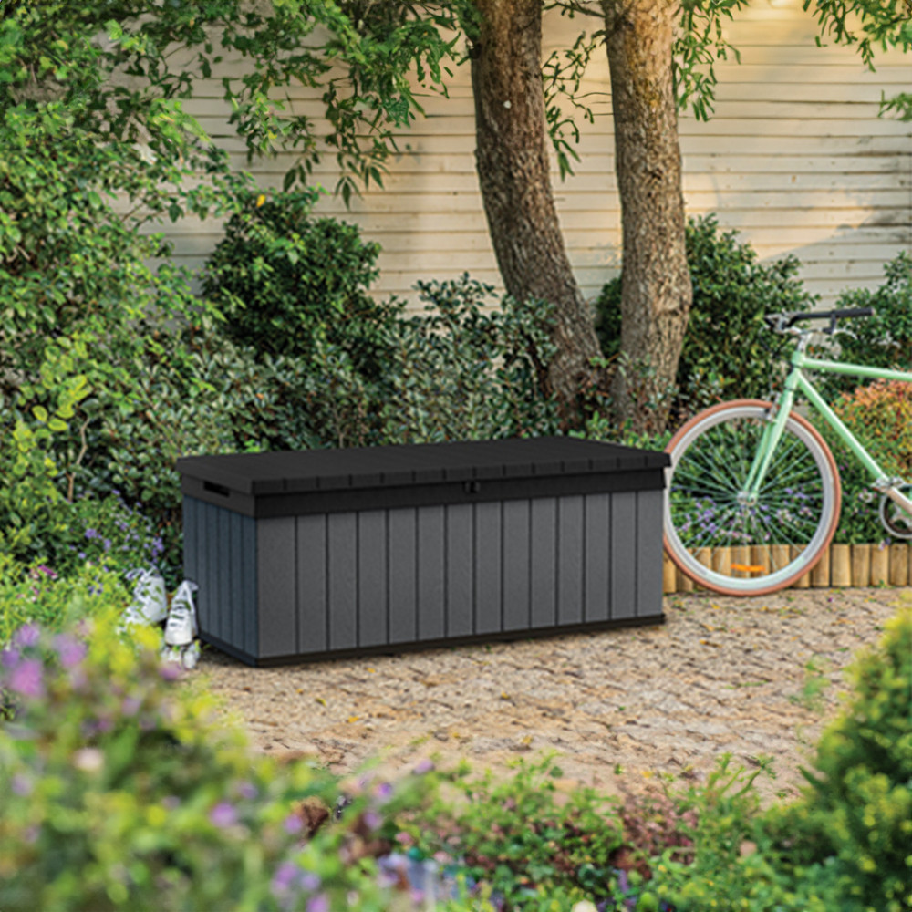 Curver Cutie de depozitare pentru grădină Darwin 380L gri [1]