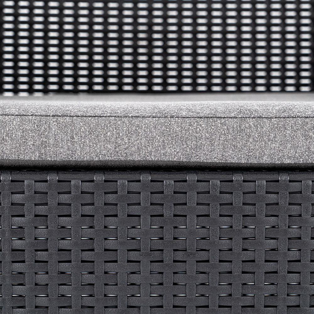 Curver Set de mobilier de grădină Claire V cu 4 locuri și masă de depozitare Vigo [9]