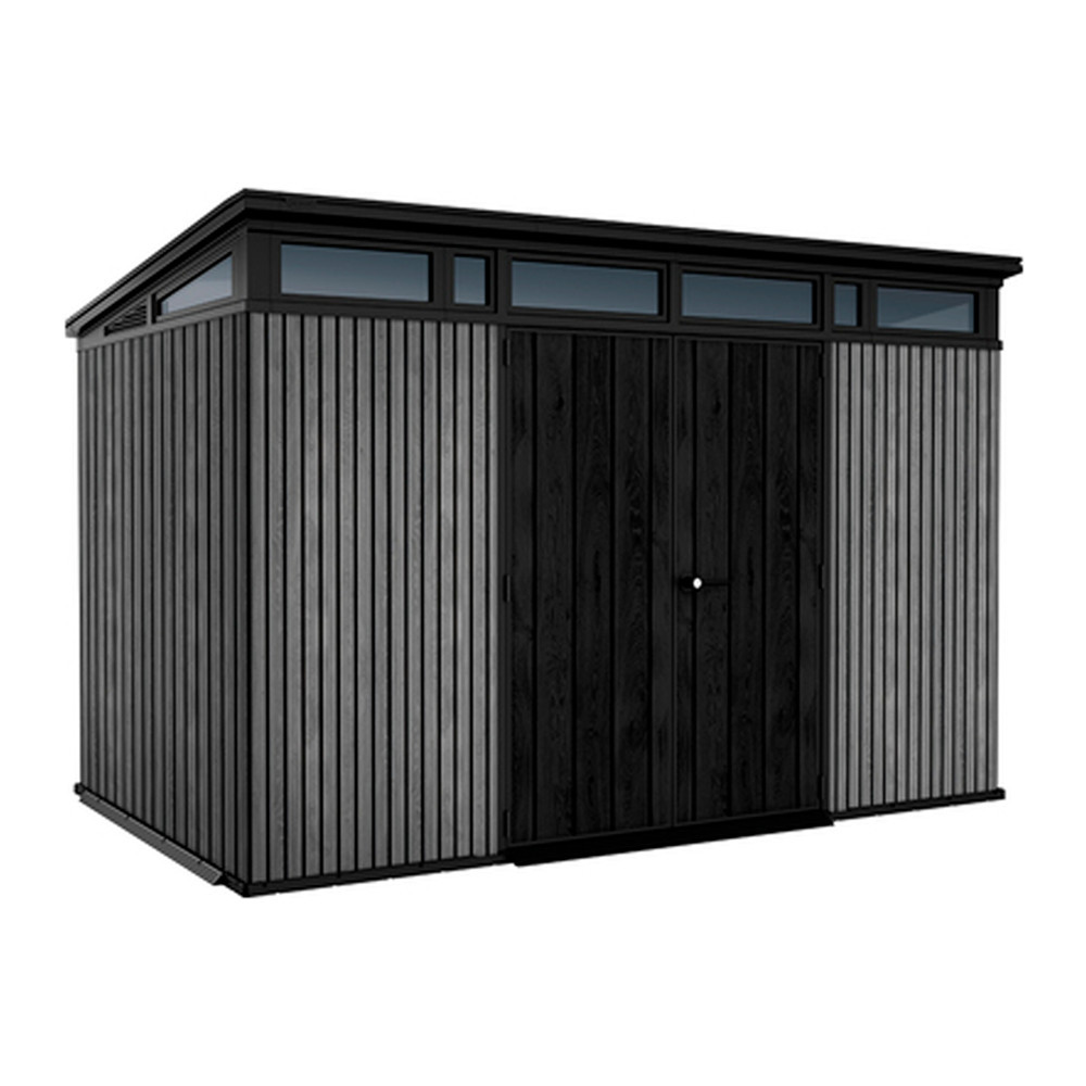 Casetă de grădină - Curver Semnătură PENT 11x7 casă de grădină din plastic Veneția gri