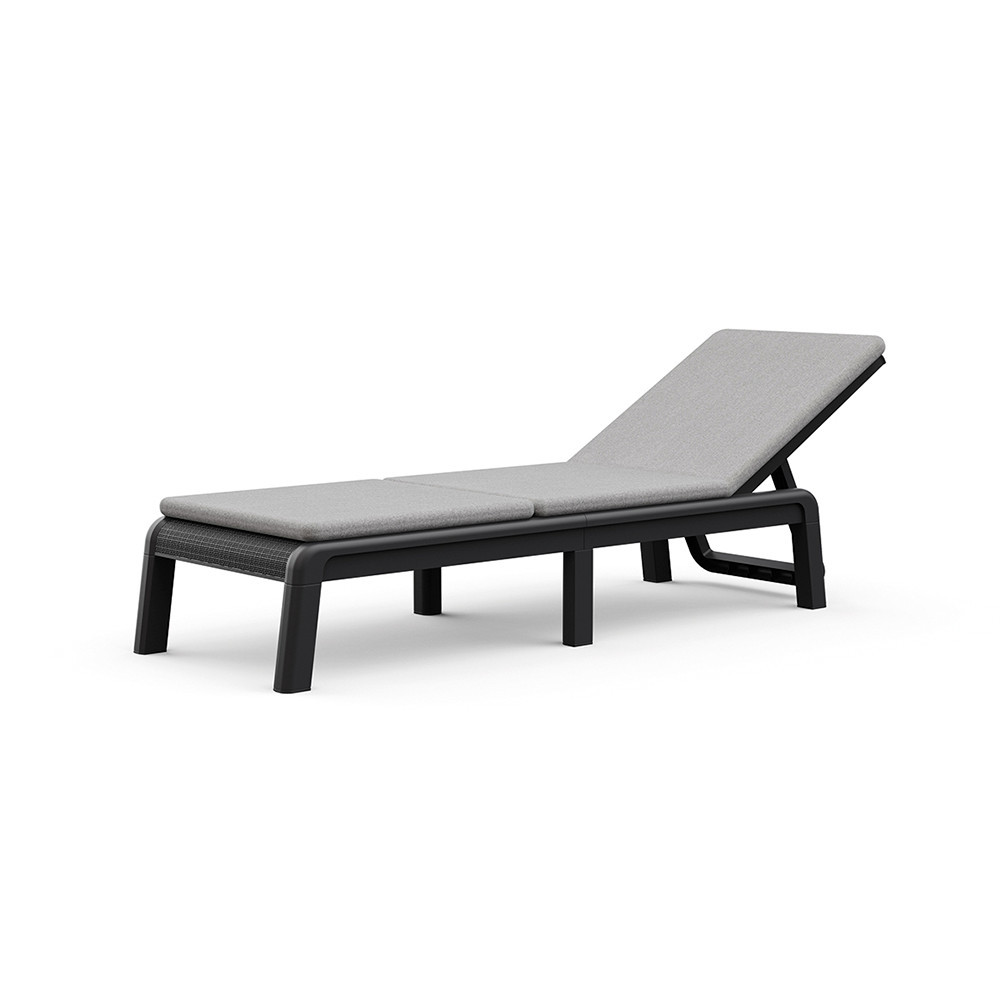 Șezlong - Curver Șezlong Mallorca din plastic cu pernă