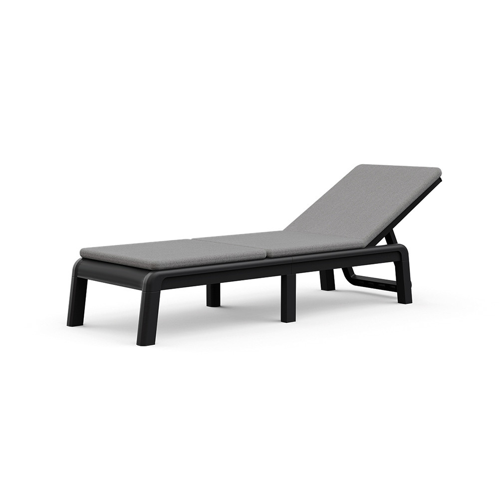 Șezlong - Curver Șezlong Formentera din plastic cu pernă