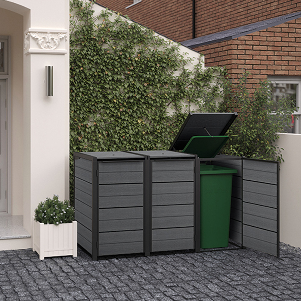 Curver Coș de gunoi ascuns pentru exterior - element suplimentar 240 L [4]