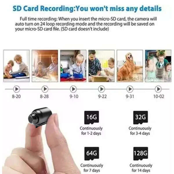 Electronică - Leziter Mikrokam Mini cameră fără fir