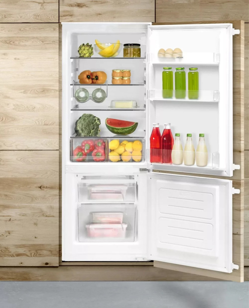 Amica Frigider încorporat cu congelator inferior Amica BK2265.4(E). [2]