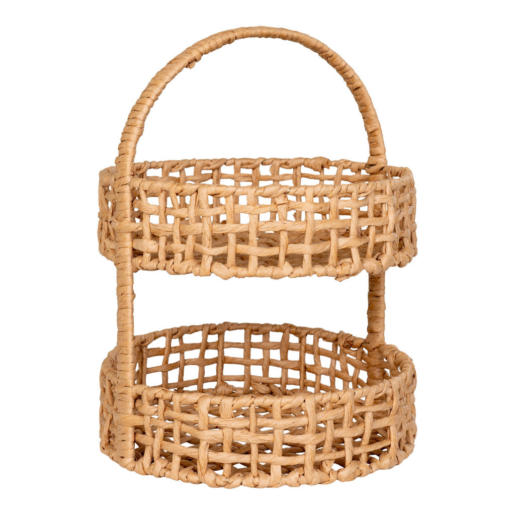 House Nordic Tavă de hârtie împletită Anadia, naturală, 29x39 cm [3]