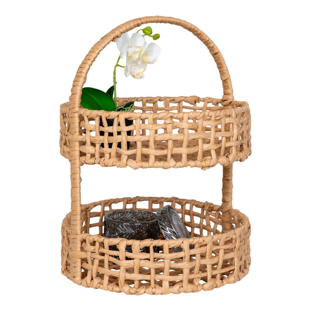 House Nordic Tavă de hârtie împletită Anadia, naturală, 29x39 cm [4]