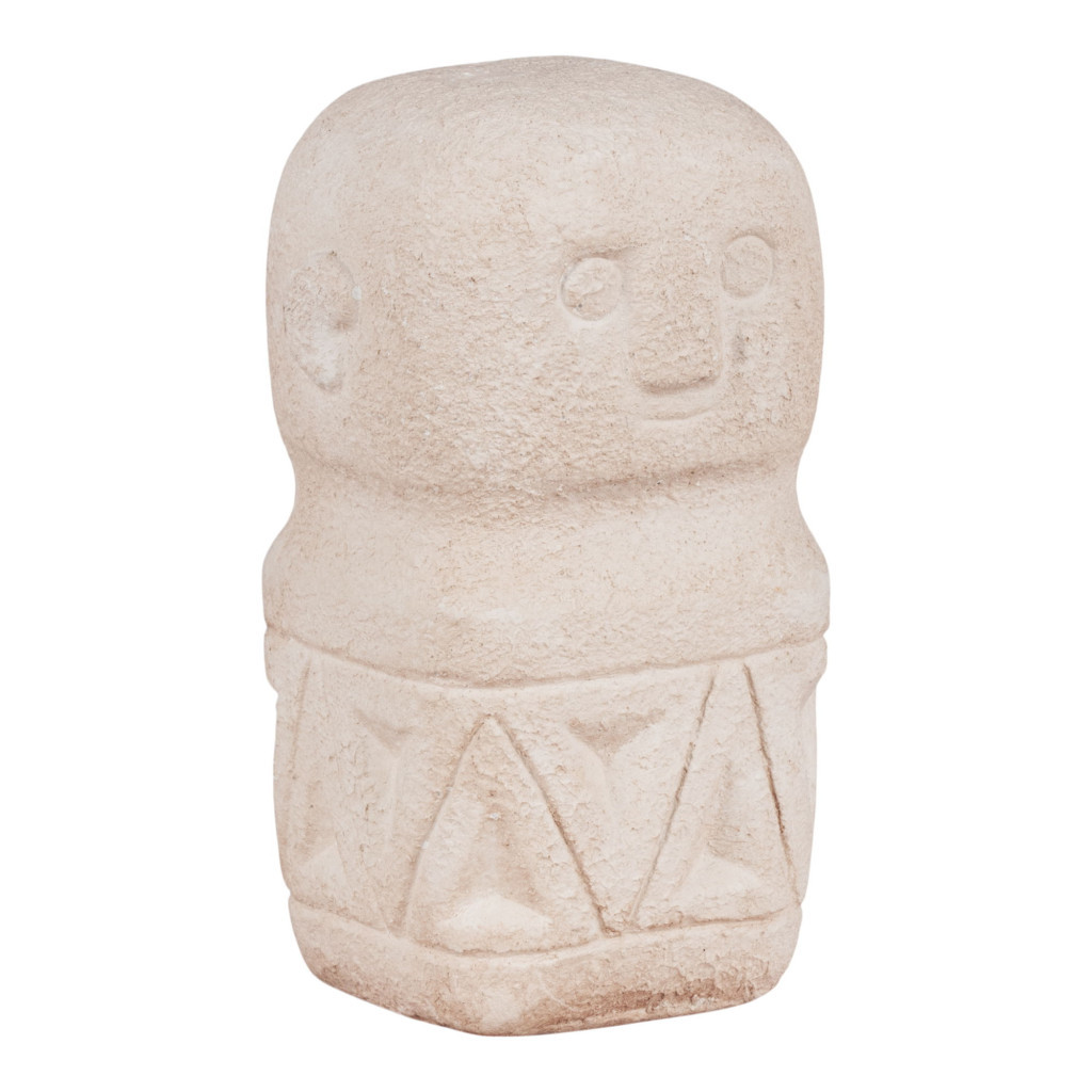 Accesorii decorative - House Nordic Decor de masă, ciment, bej, 5,5x5,5x10 cm