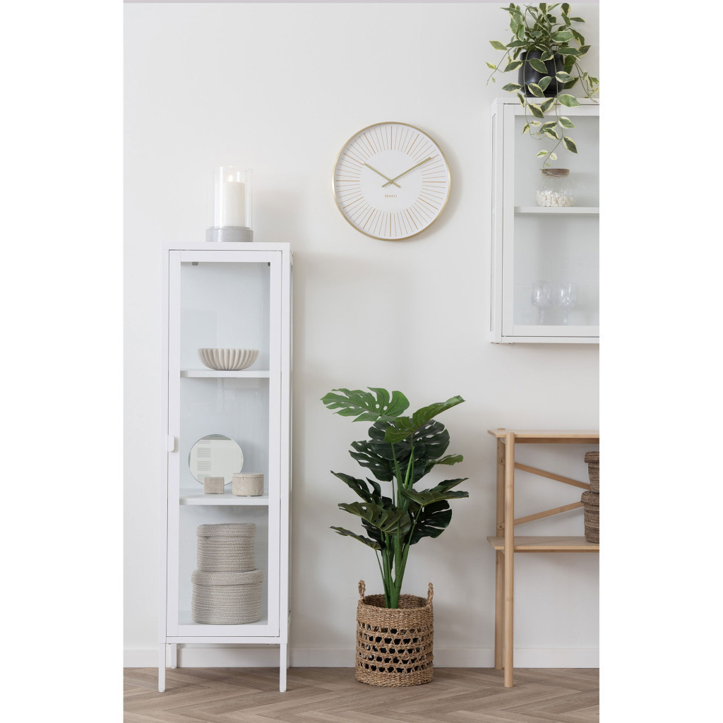 House Nordic Borcan de depozitare cu capac, travertin, natural ø10x6,5 cm [1]