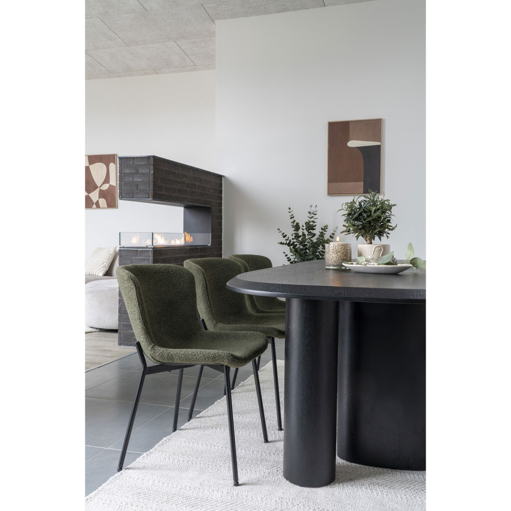 House Nordic Vas de flori, ceramică, bej ø15x12 cm [3]