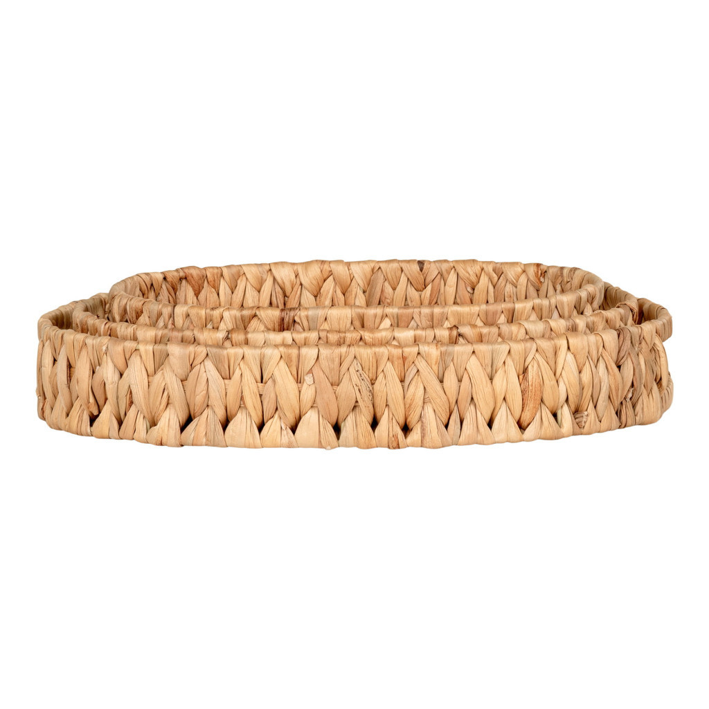 House Nordic Tavane Estoril din răchită, jacint de apă, naturale, set de 3 [3]