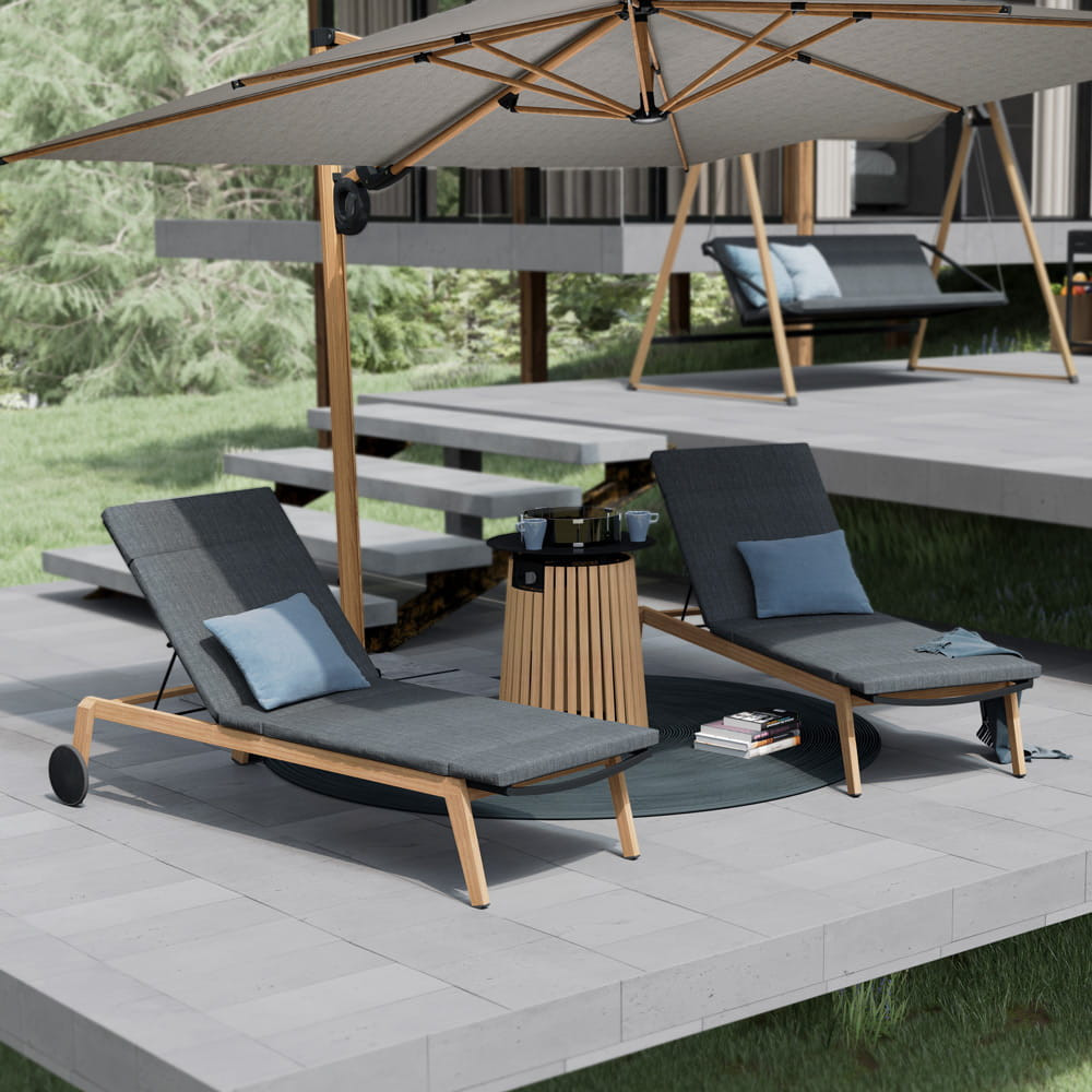 Mirpol Șezlong de grădină Duisburg [8]