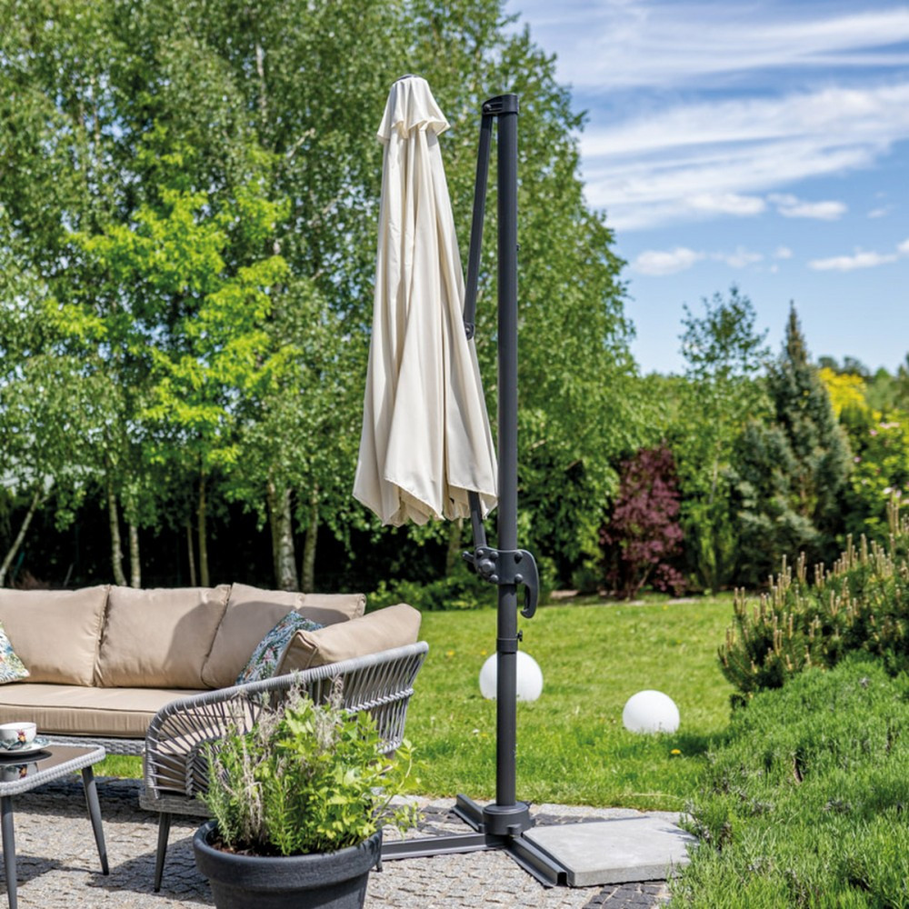 Mirpol Parasol de grădină Kazuar bej 3,5 M [6]