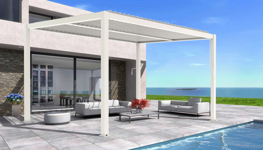 Mirpol Pergola LUXE 3x4m cu iluminare LED albă [1]