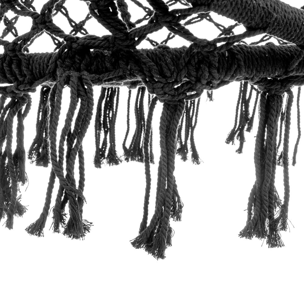 Mirpol Fotoliu suspendat Brasil Hoop, negru [2]