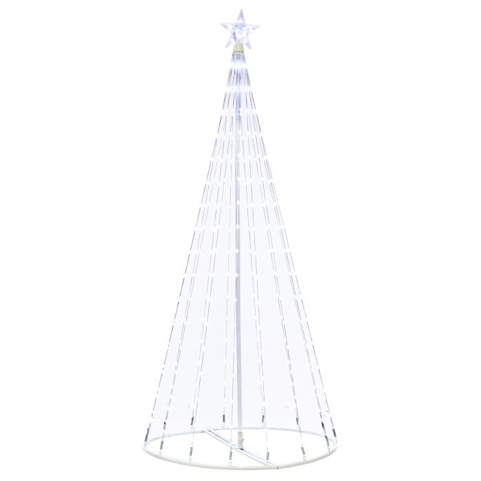 Sezonier - Mirpol LED pom de Crăciun 182 cm alb rece