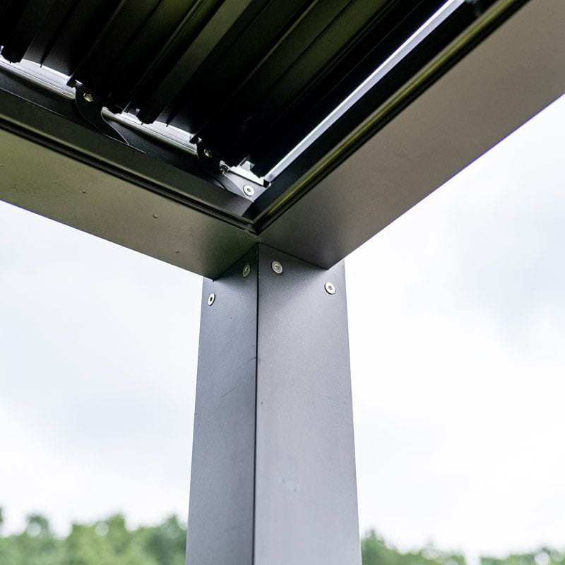 Mirpol Pergola LUXE 4x4m antracit cu iluminare LED [9]