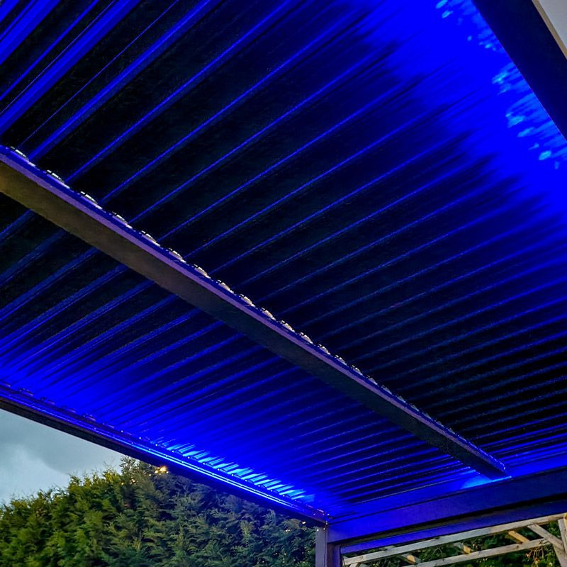 Mirpol Pergolă LUXE 5,8x3m antracit cu iluminare LED [4]