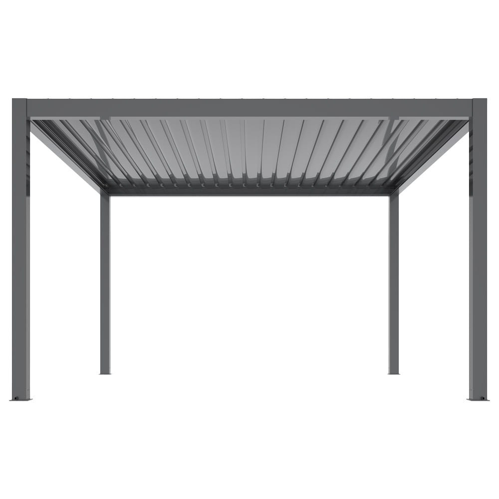 Mirpol Pergolă electrică LUXE 3x4m cu iluminat LED antracit [4]