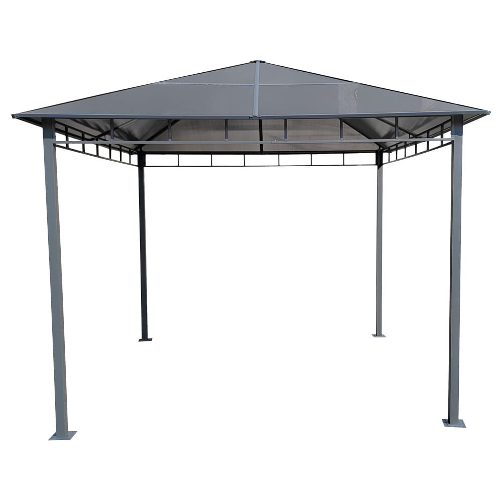 Mirpol Foișor de grădină Dari cu acoperiș din policarbonat 3x3 m [3]