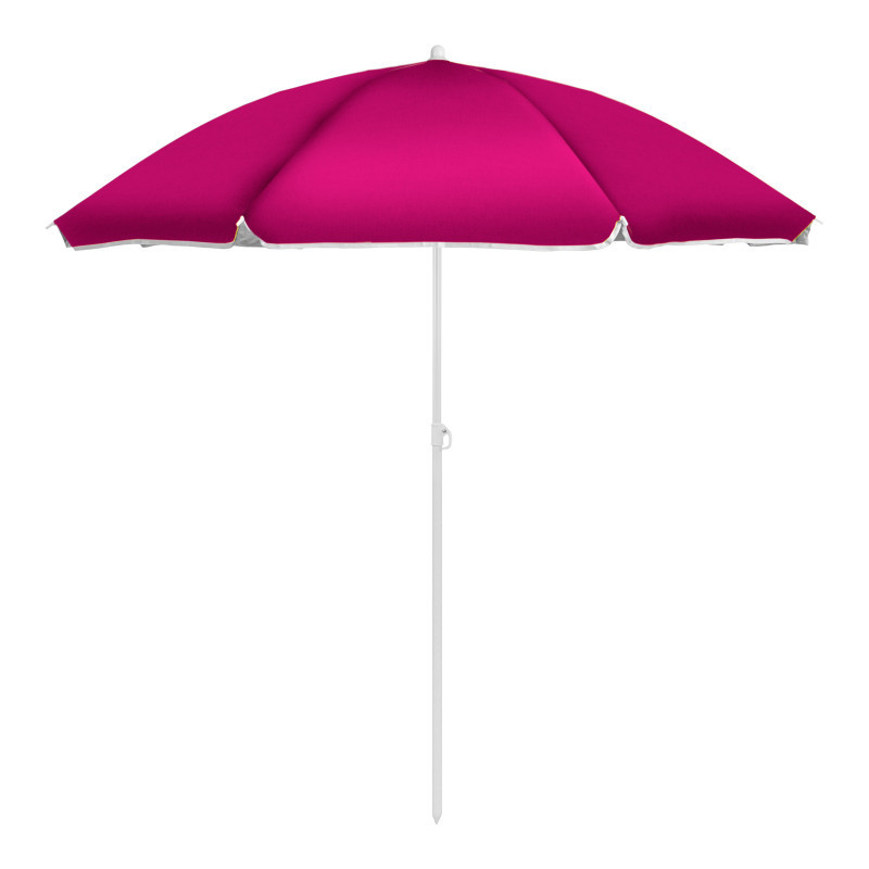 Parasolar - Mirpol Umbrelă de plajă cu funcție de înclinare 220 cm roz