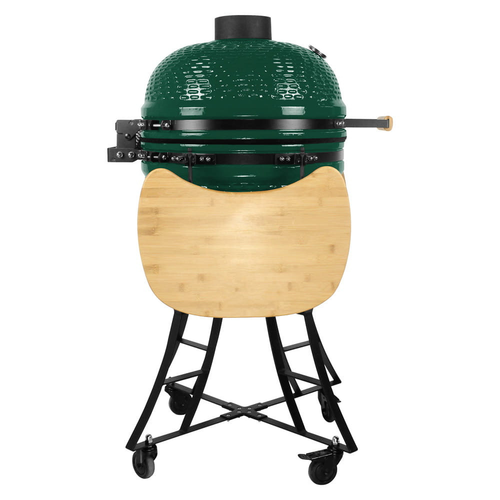 Mirpol Grătar ceramic pentru cărbuni cu rafturi laterale, grilă de 46 cm [4]