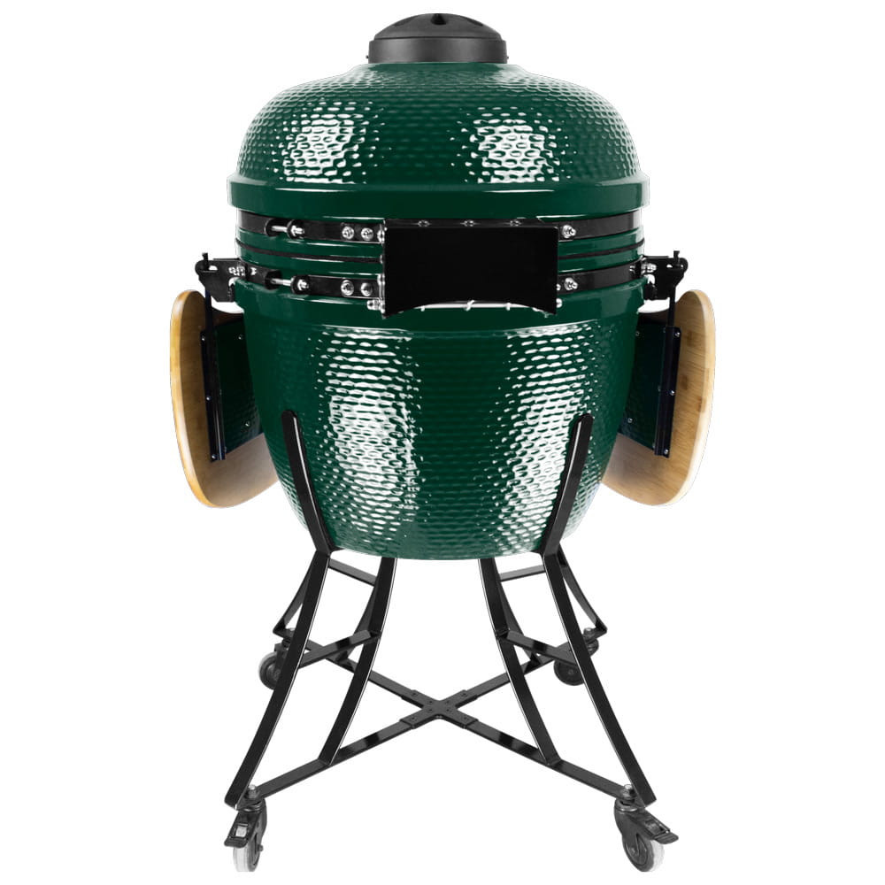 Mirpol Grătar ceramic pentru cărbuni cu rafturi laterale, grilă de 52 cm [9]