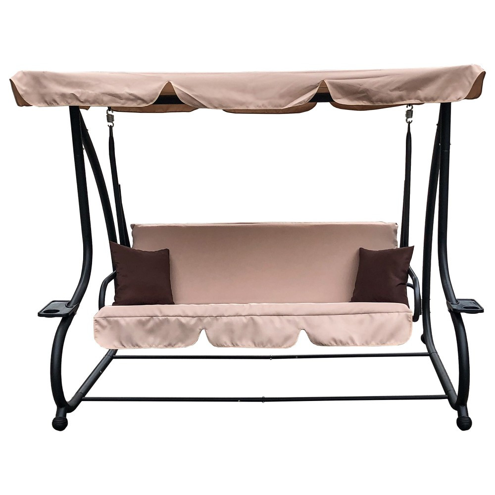 Mobilier grădină - Mirpol Pat balansoar Pegi cu trei locuri