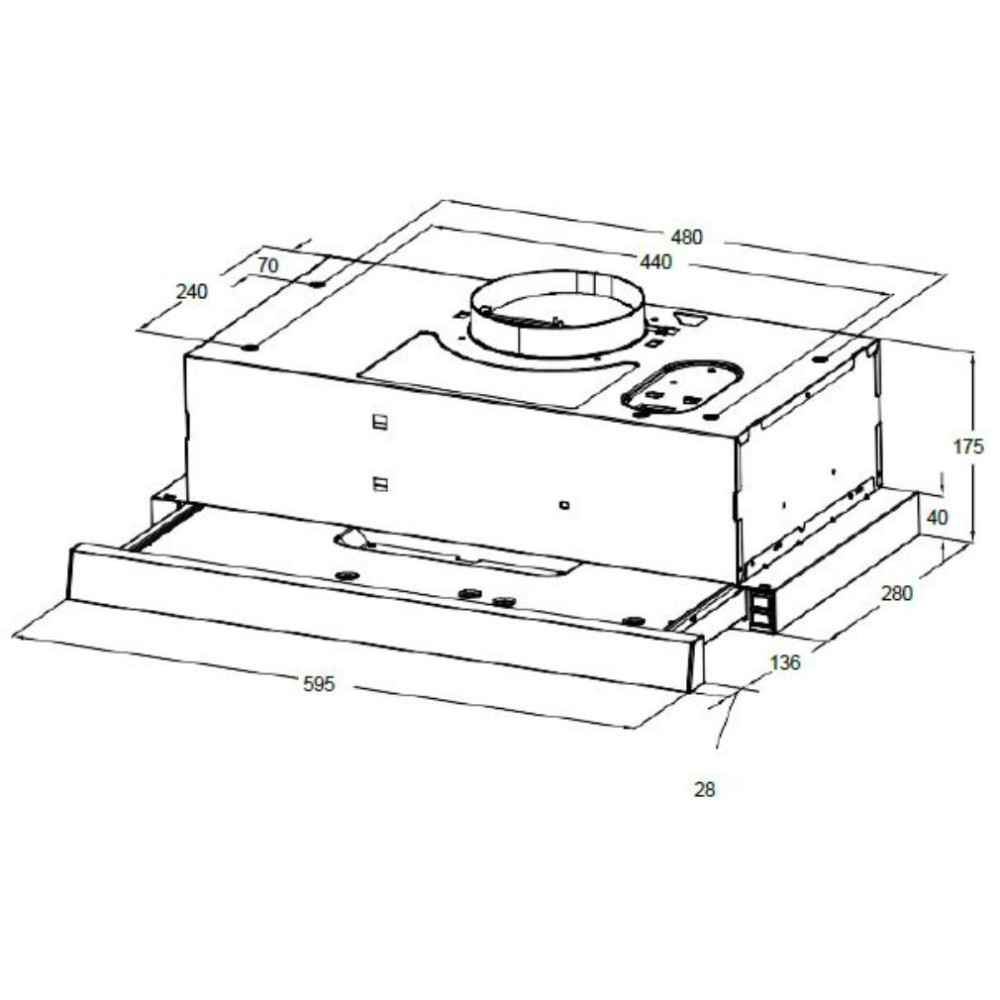Homefort Hotă HOMEFORT HPK611B [3]