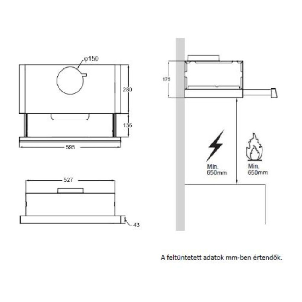 Homefort Hotă HOMEFORT HPK611B [4]