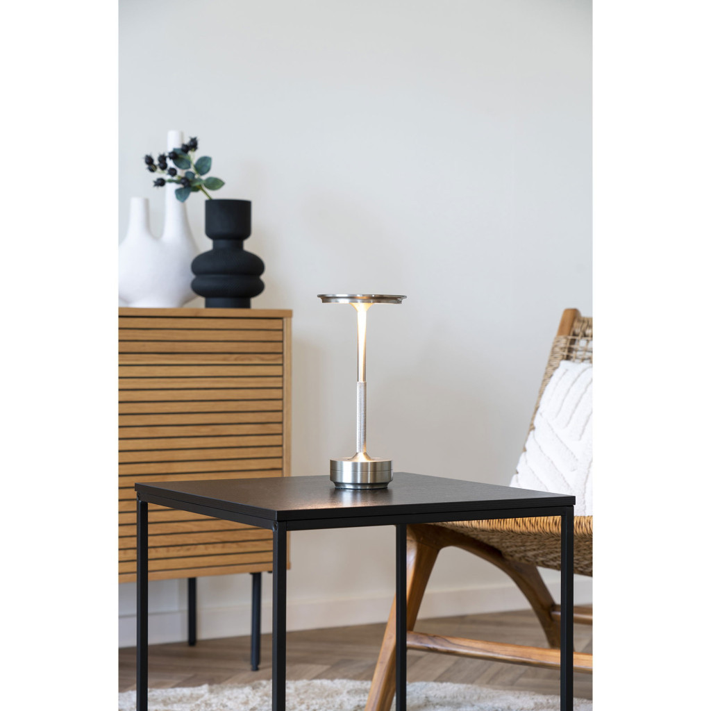 House Nordic Lyneham wireless LED lampă de masă, argintiu [5]