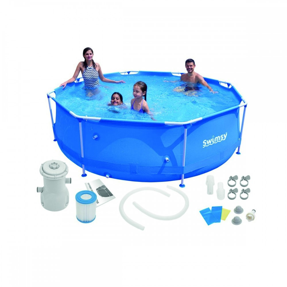 Piscină cu cadru metalic - Mirpol Set piscină cu cadru metalic 450 X 90 cm